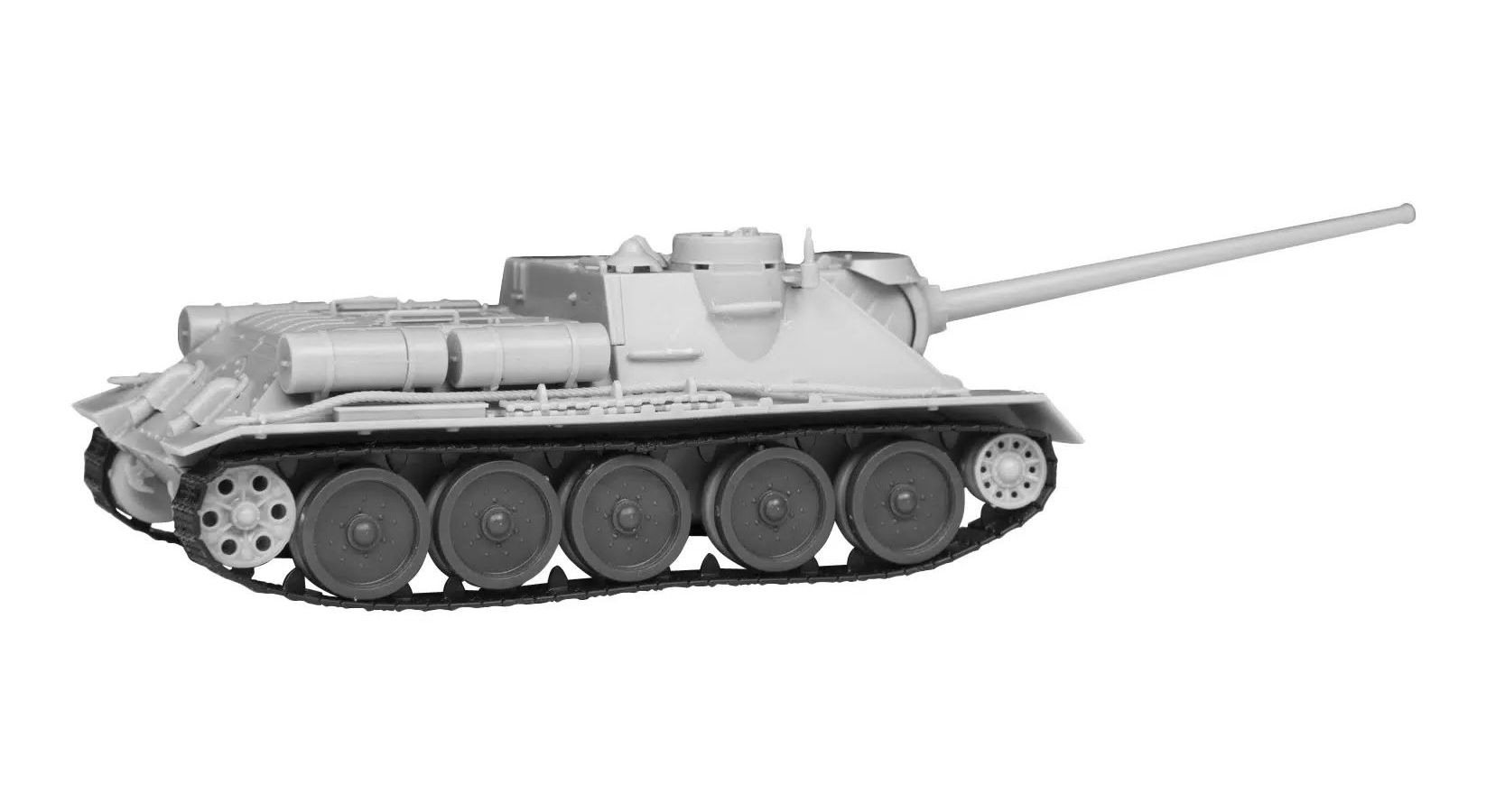 Сборная модель Советский истребитель танков СУ-100 5044 отличное состояние
