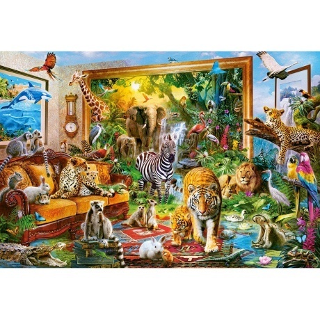 Пазл Castorland 1000 арт.C-104321 &quot;Звери&quot; - фото 2