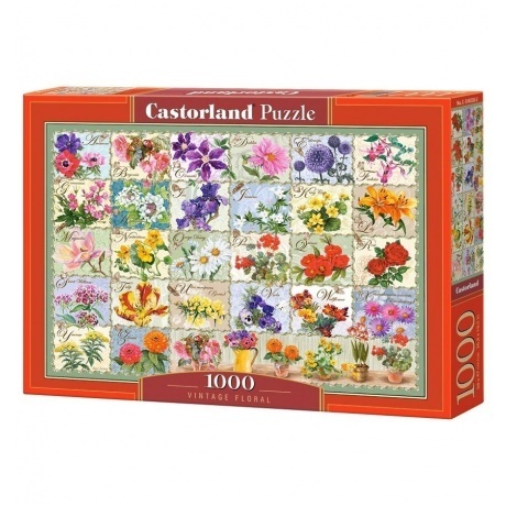 

Пазл Castorland 1000 арт.C-104338 "Цветы. Коллаж"