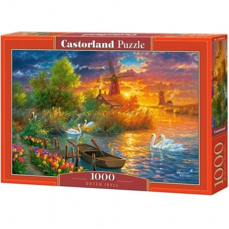 Пазл Castorland 1000 арт.C-104734 "Вечерняя идиллия" - фото 1