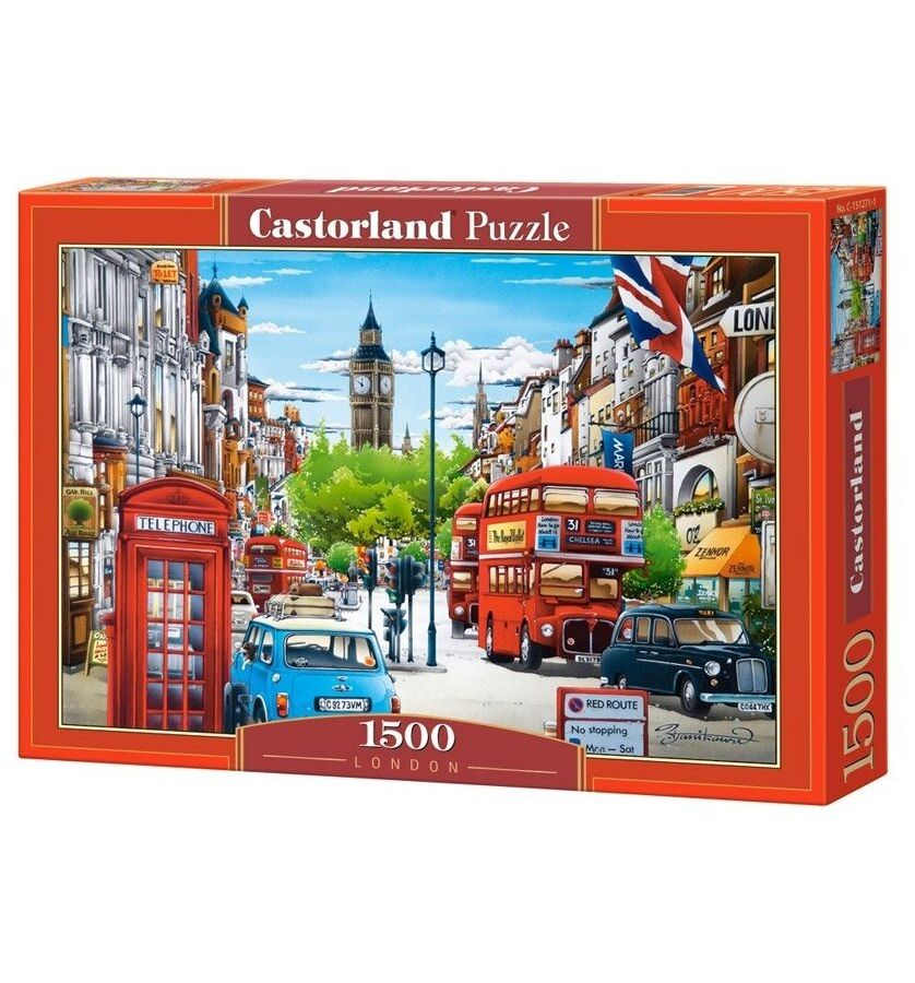 Пазл Castorland 1500 арт.C-151271 Лондон /14 castorland 1500 парусник на закате многоцветный