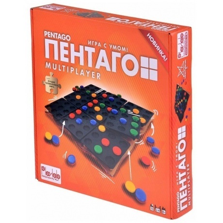 

Настольная игра Playlab "Pentago. Пентаго Мультиплеер" игра с умом арт.M7026