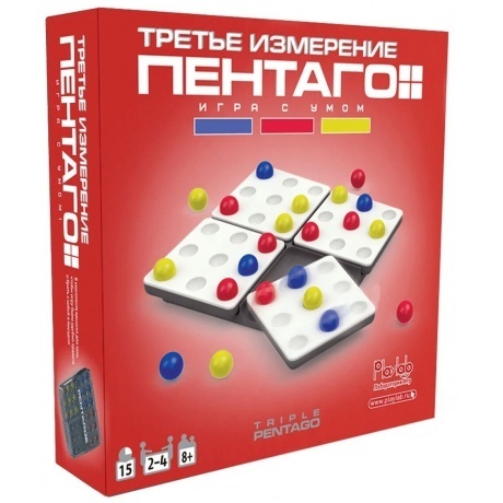 

Настольная игра Playlab "Pentago. Пентаго Третье Измерение" арт.M6258