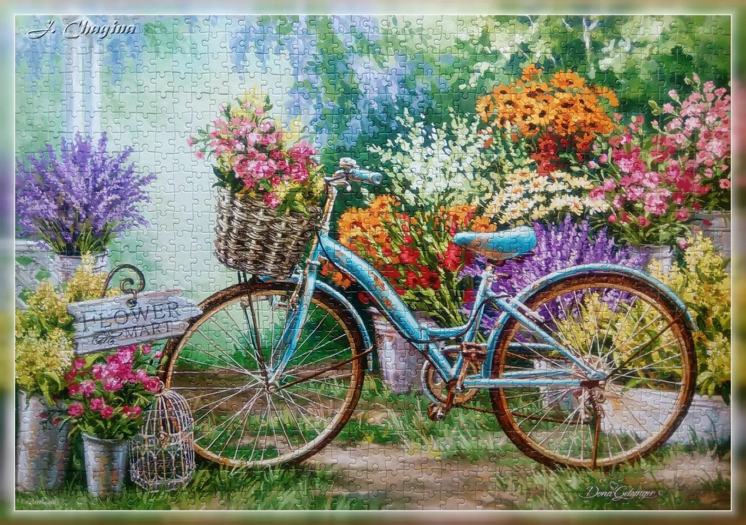 Пазл Castorland 1000 арт.C-103898 Цветочный рынок - фото 5