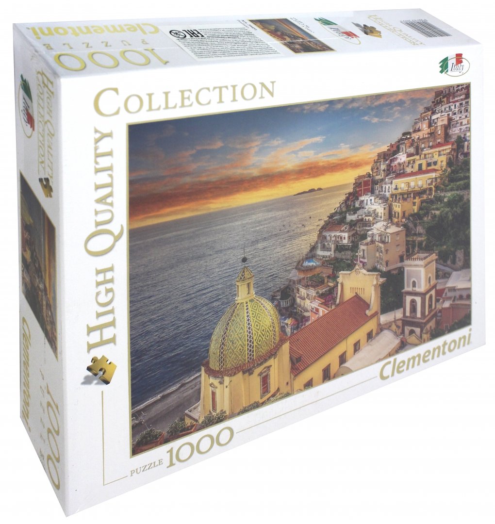 Пазл Clementoni 1000 арт.39451 Позитано Италия - фото 3