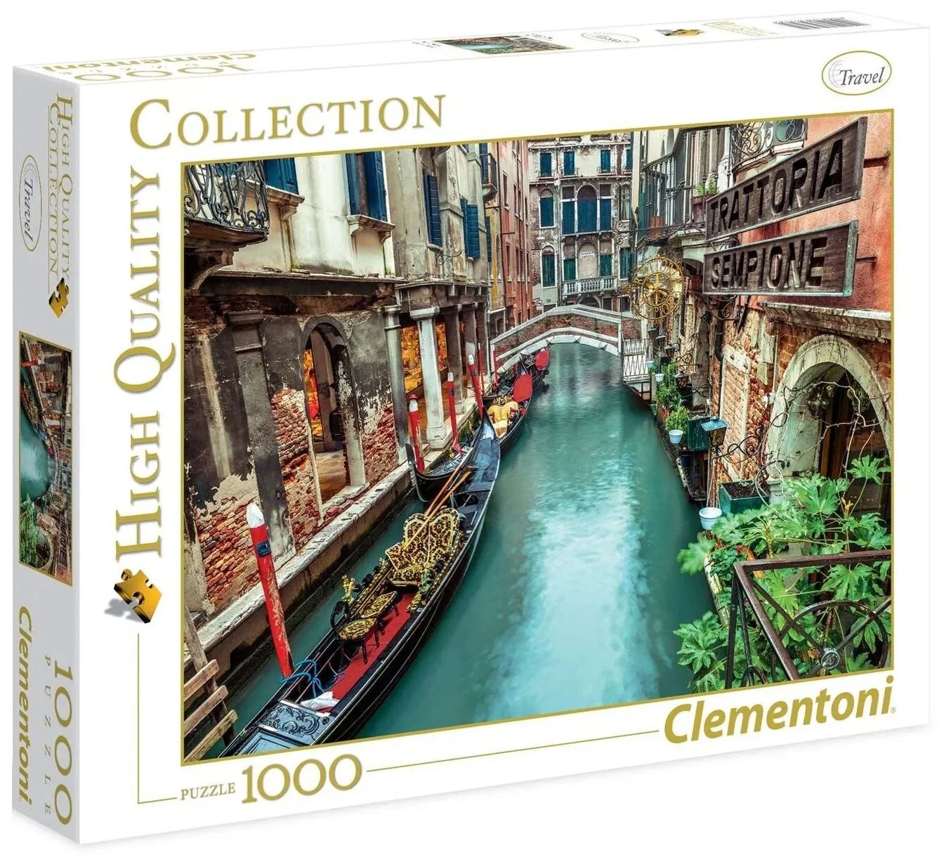 Пазл Clementoni 1000 арт.39458 Каналы Венеции - фото 3