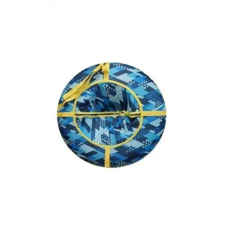 Санки надувные "Ватрушка" D-0,9 м (с рисунком) с молнией