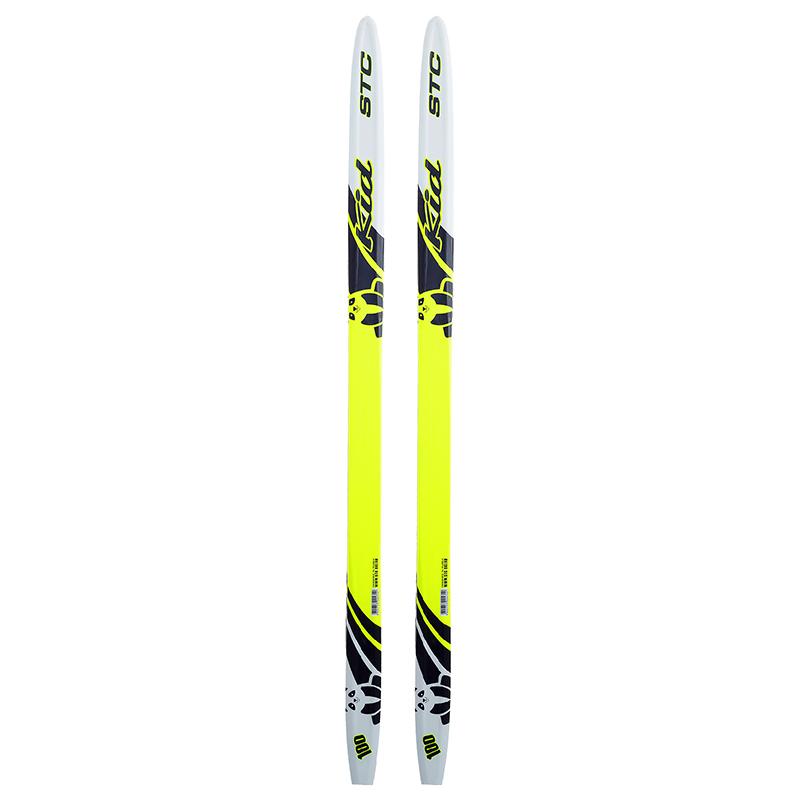 Лыжи полупластиковые STC CA-022 100 см