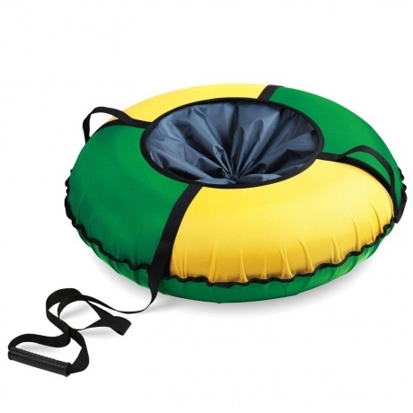 Тюбинг Nika зеленый-желтый ,ТБК-85/ЗЖ2 - фото 2