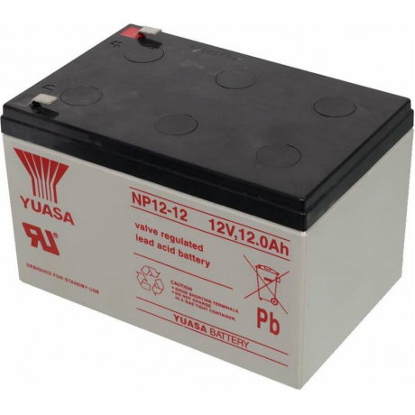 Батарея для ИБП Yuasa NP12-12 12V/12Ah - фото 2