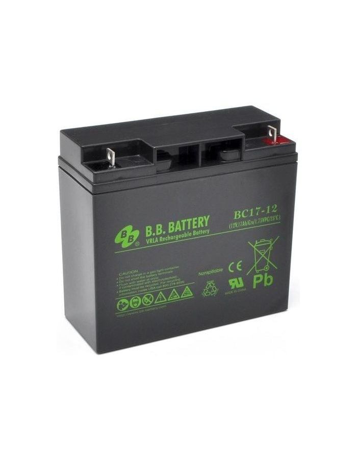 Батарея для ИБП BB BC 17-12 батарея для ибп bb bc 17 12 12в 17ач