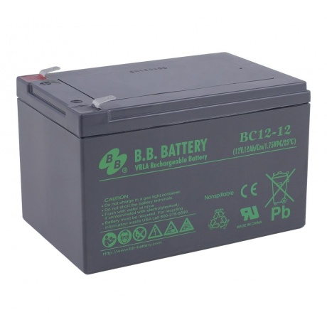 Батарея для ИБП BB Battery BC 12-12 - фото 1