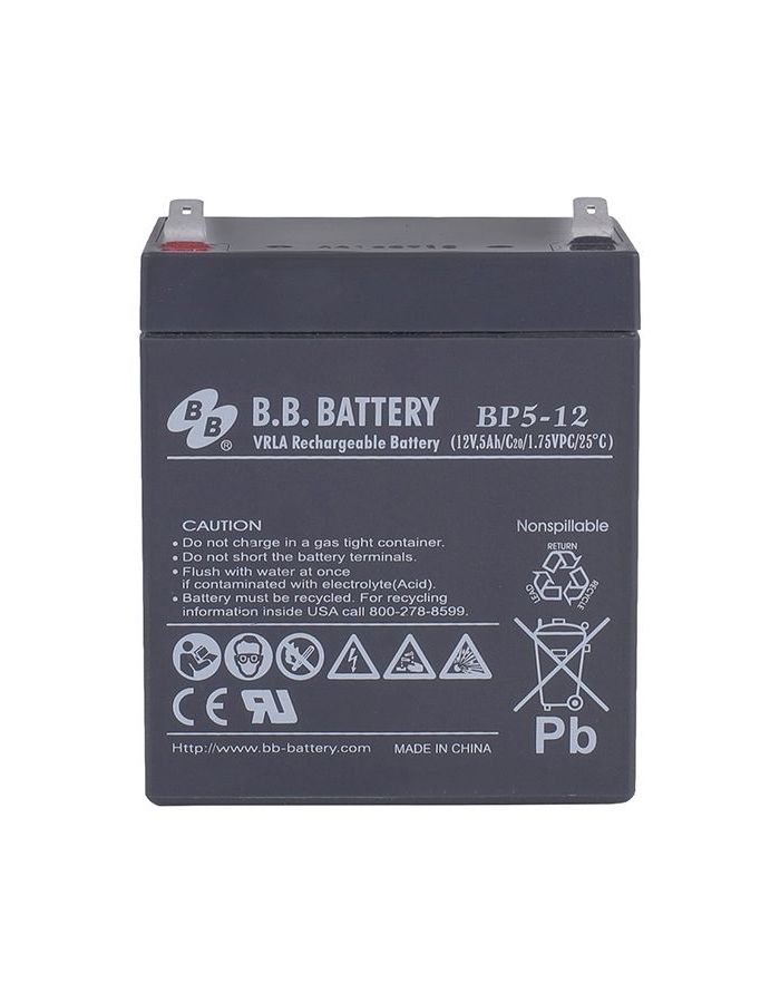 Батарея для ИБП BB Battery BP 5-12 - фото 1