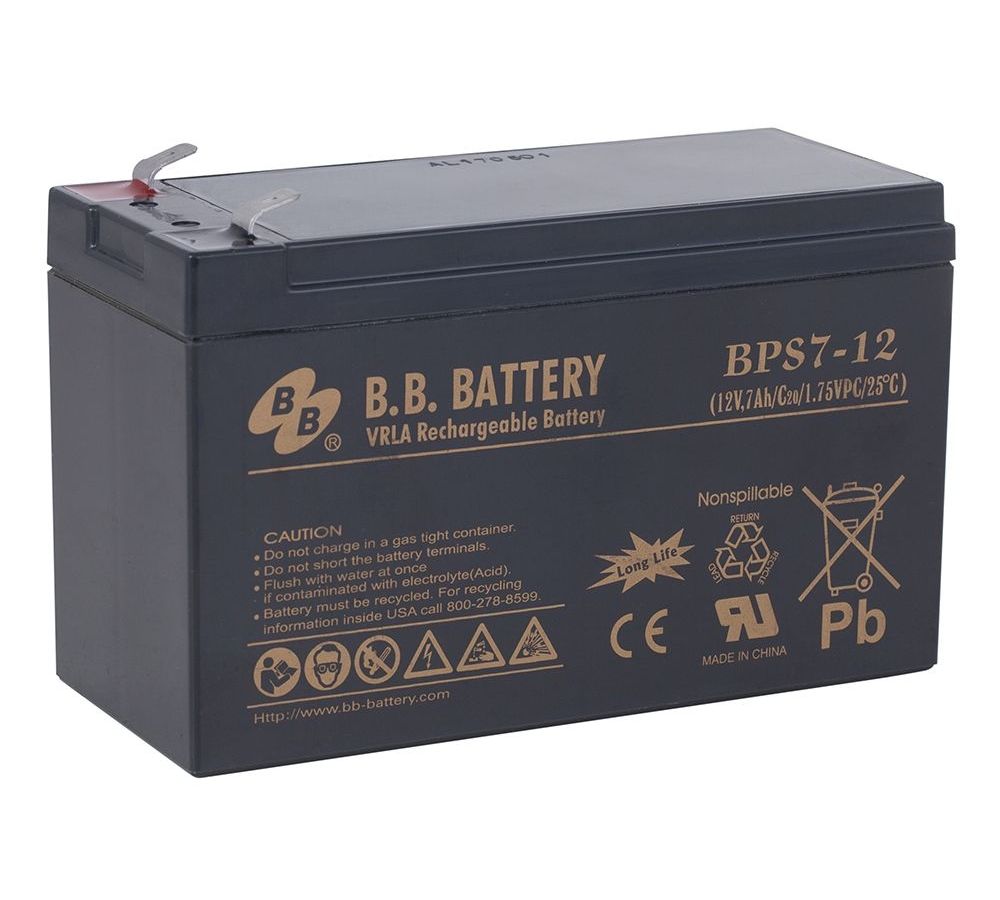 Батарея для ИБП BB Battery BPS 7-12 цена и фото