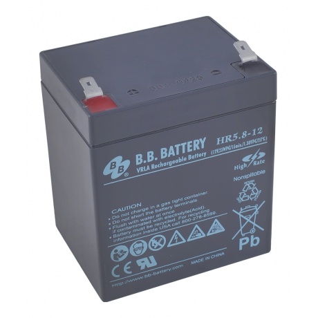 Батарея для ИБП BB Battery HR5.8-12 - фото 4