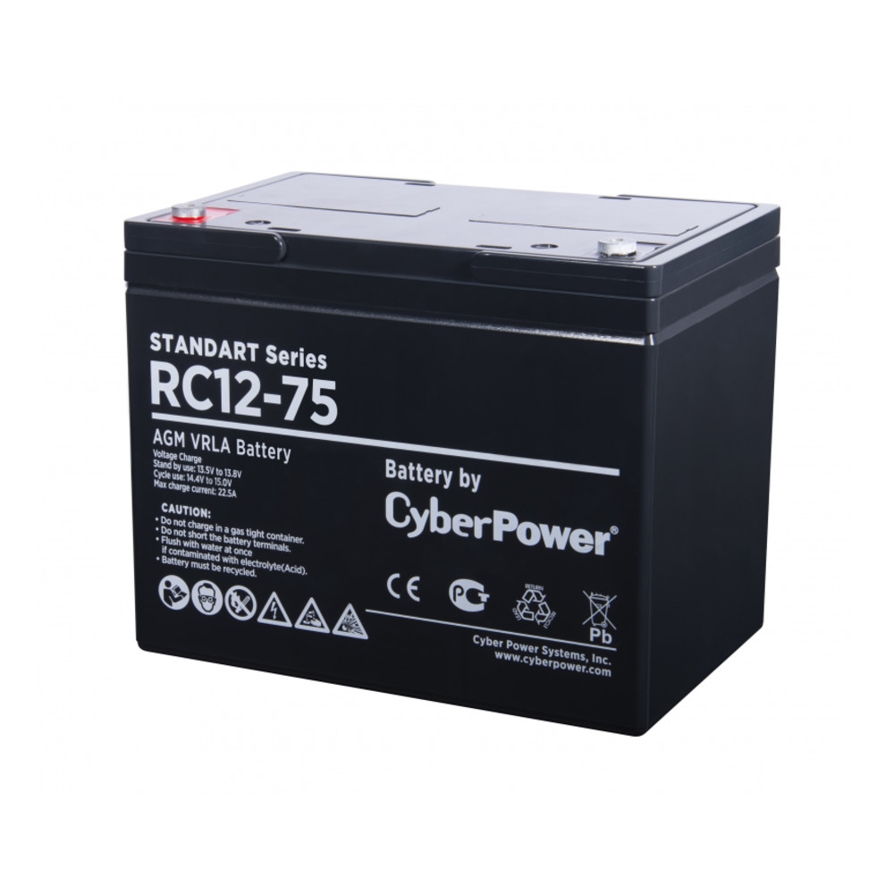 Батарея для ИБП CyberPower Standart series RC 12-75 - фото 1