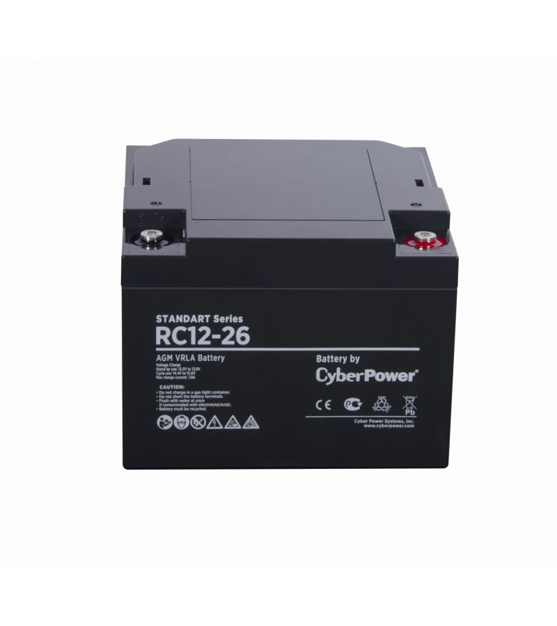 Батарея для ИБП CyberPower Standart series RC 12-26 cyberpower аккумуляторная батарея ss rс 6 12 6 в 12 ач