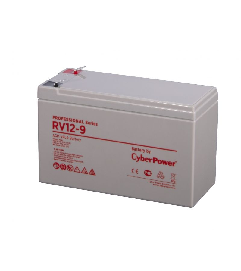 Батарея для ИБП CyberPower Professional series RV 12-9 cyberpower аккумуляторная батарея ss rс 12 9 12 в 9 ач