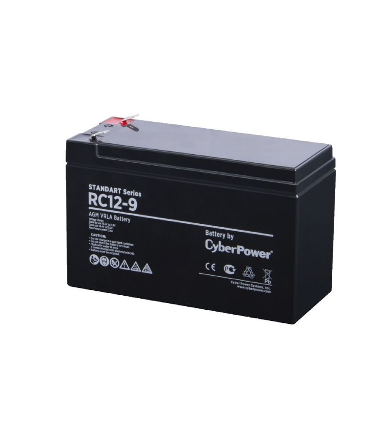 Батарея для ИБП CyberPower Standart series RC 12-9 battery cyberpower standart series rc 12 100 12v 100 ah