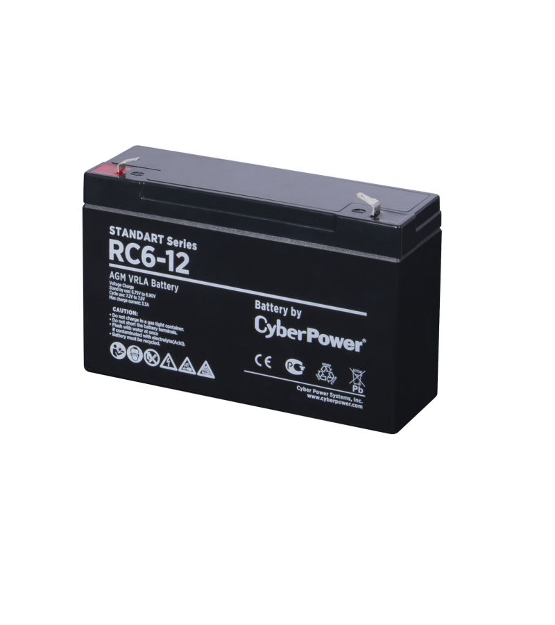 Батарея для ИБП CyberPower Standart series RC 6-12 battery cyberpower standart series rc 12 17 12v 17 ah