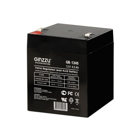 Батарея для ИБП Ginzzu GB-1245 - фото 1