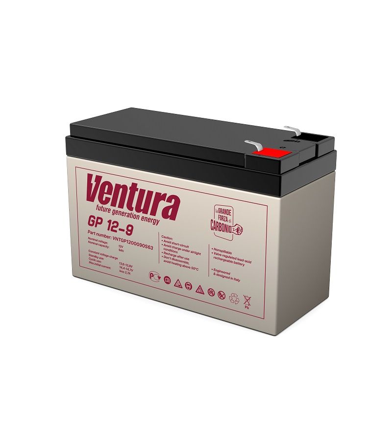 Батарея для ИБП Ventura GP 12-9 аккумулятор ventura gp 6 2 8 6в 2 8 ач agm