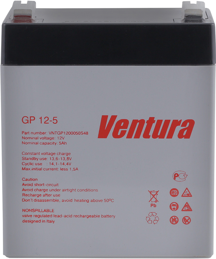 Батарея для ИБП Ventura GP 12-5 сальник 37x76x9 5 12 gp skl lg 4036er2004a