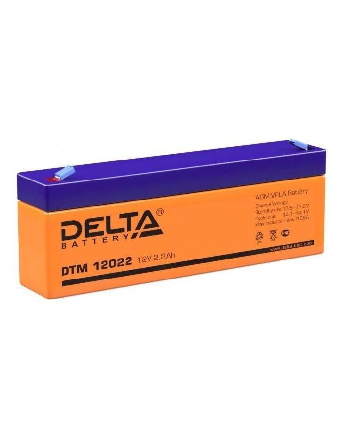 Батарея для ИБП Delta DTM-12022 аккумулятор для ибп delta battery dtm 12022 12v 2 2ah