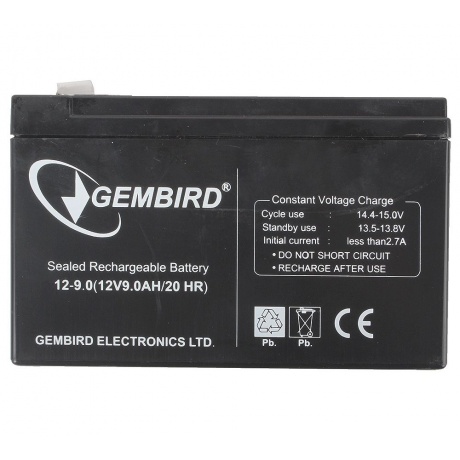 Батарея для ИБП Gembird Energenie BAT-12V9AH - фото 2
