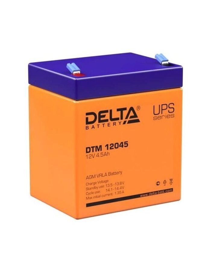 Батарея для ИБП Delta DTM 12045 аккумулятор delta dtm 12045 12v 4 5ah