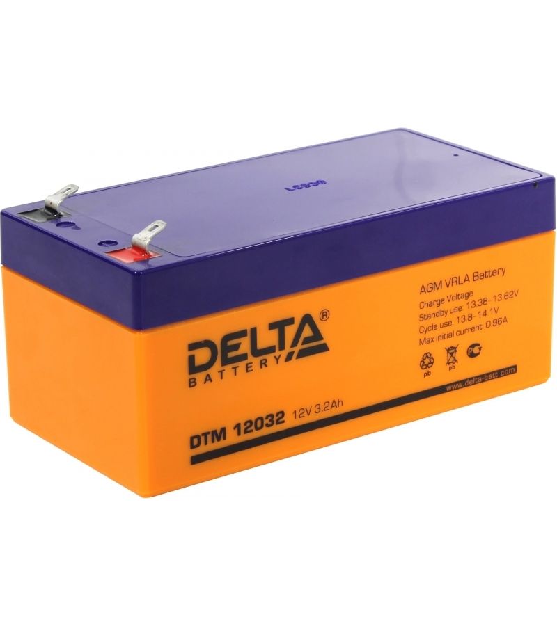 Батарея для ИБП Delta DTM-12032 батарея delta dt 12032 3 2ач 12b