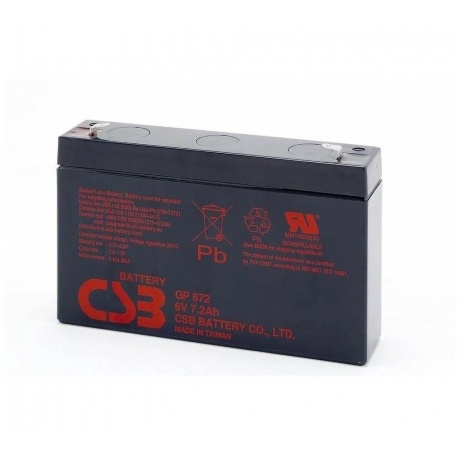 Аккумуляторная батарея для ИБП CSB GP672 7.2 А·ч - фото 3
