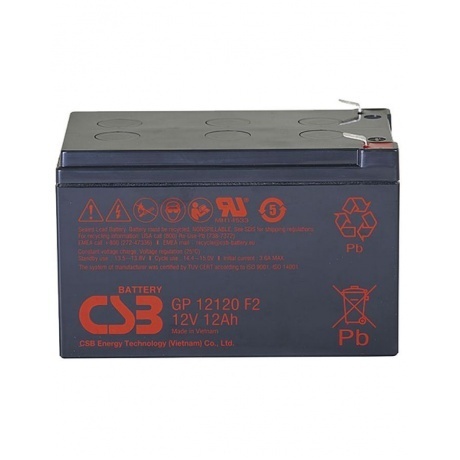 

Аккумуляторная батарея для ИБП CSB GP12120 12 А·ч