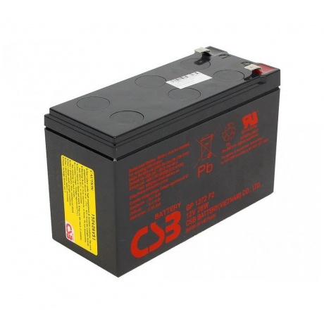Аккумуляторная батарея для ИБП CSB GP1272 F2 (12V28W) 28 А·ч - фото 4