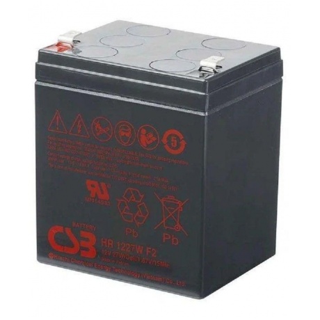 Аккумуляторная батарея для ИБП CSB HR1227W F2 27 А·ч - фото 3