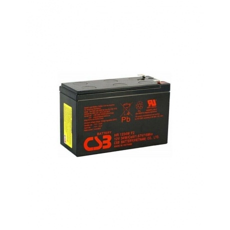 Аккумуляторная батарея для ИБП CSB HR1234W F2 34 А·ч - фото 4