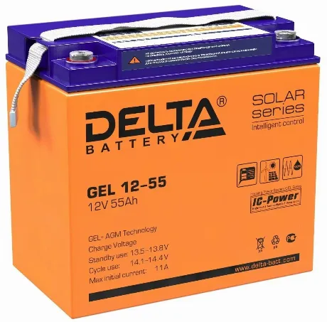 Батарея для ИБП Delta GEL 12-55