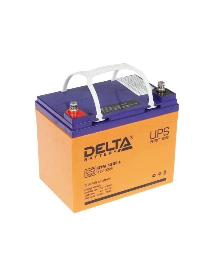 Батарея для ИБП Delta DTM 1233L 12В 33Ач батарея delta dtm 1233 l 12в 33ач 195 130 168
