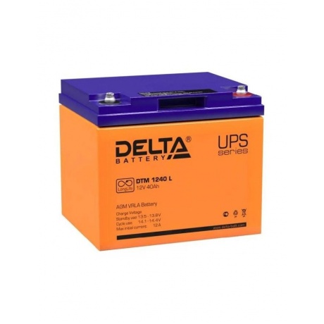 Батарея для ИБП Delta DTM 1240 L 12В 40Ач - фото 1