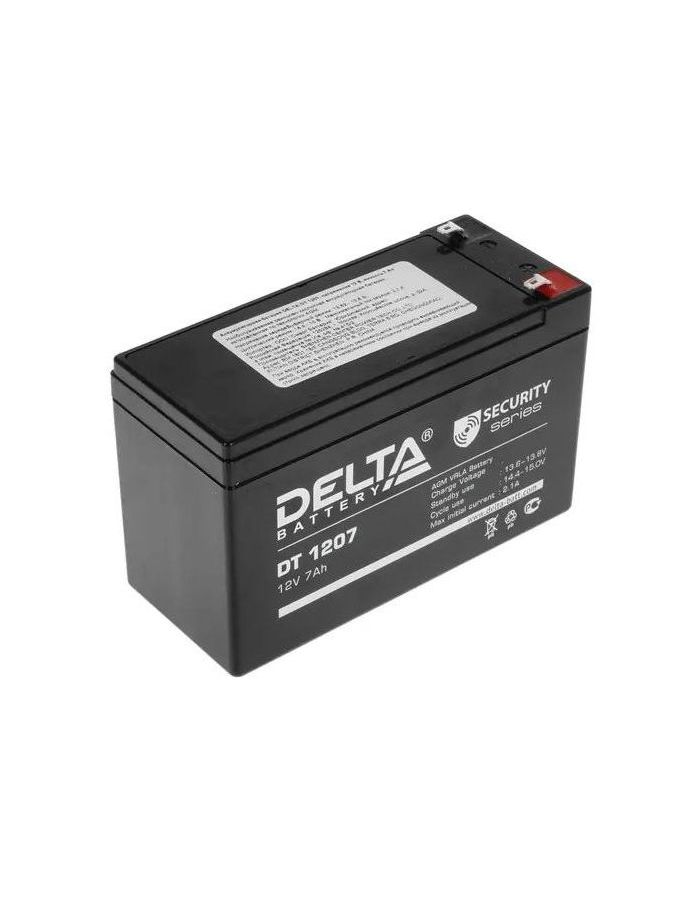 Батарея для ИБП Delta DT 1207 12В 7Ач батарея для ибп delta dt 12100 12в 100ач