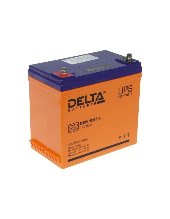Батарея для ИБП Delta DTM 1255 L 12В 55Ач батарея для ибп delta dtm 12120 l 12в 120ач
