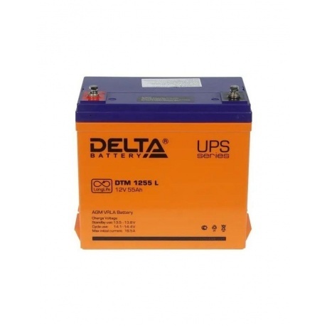 Батарея для ИБП Delta DTM 1255 L 12В 55Ач - фото 2