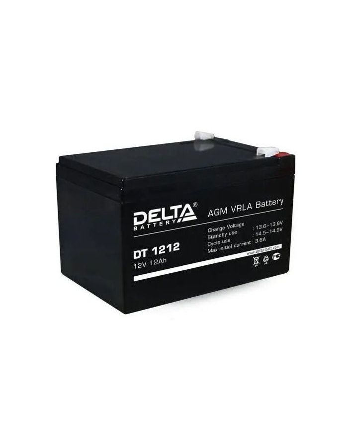 Батарея для ИБП Delta DT 1212 12В 12Ач аккумулятор delta battery dt 4045