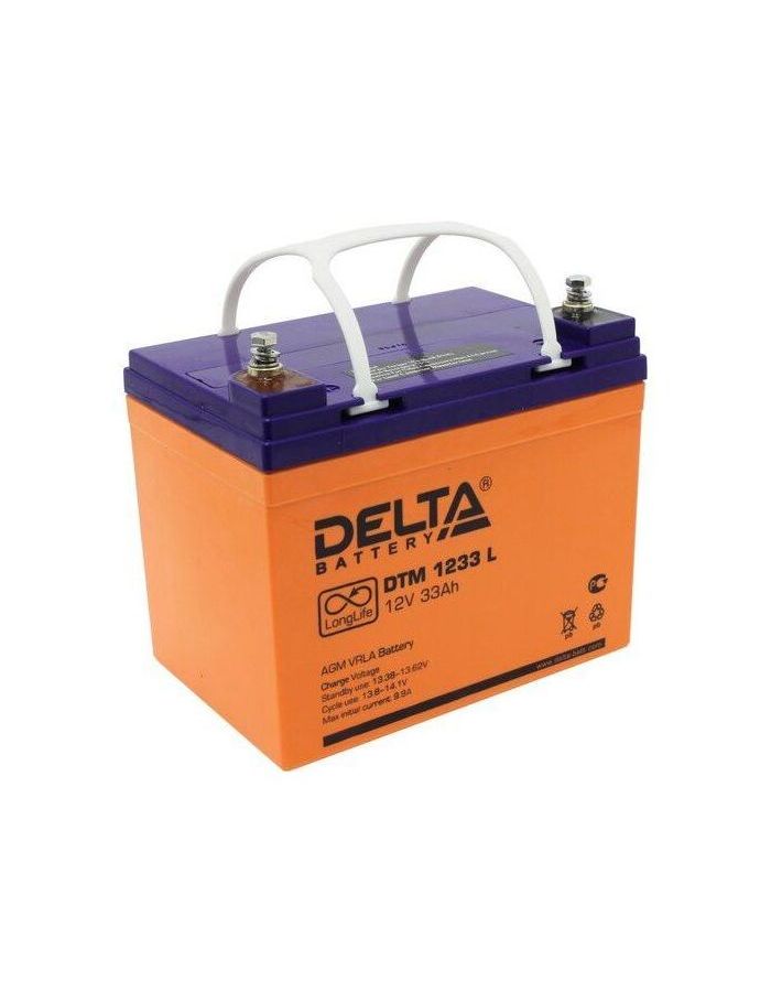 Батарея для ИБП Delta DTM 1233 L батарея delta dtm 1233 l 12в 33ач 195 130 168