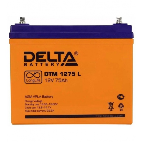 Батарея для ИБП Delta DTM 1275 L - фото 2