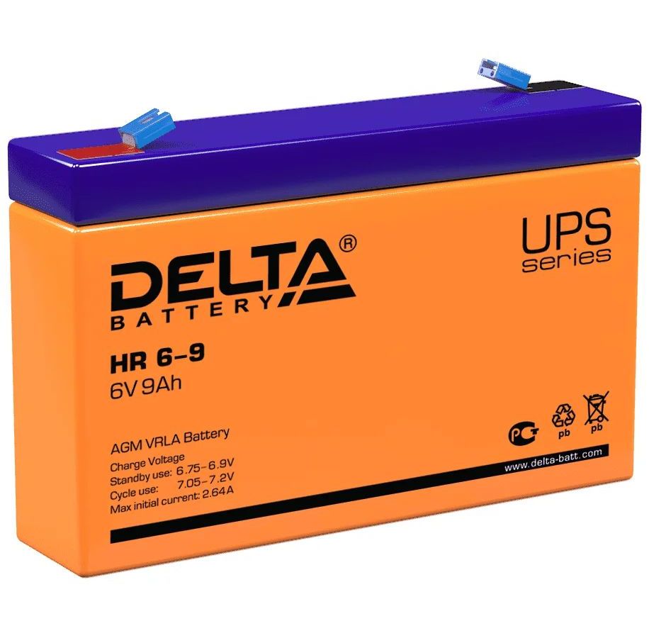 Батарея для ИБП Delta HR 6-9 Батарея для ИБП Delta HR 6-9