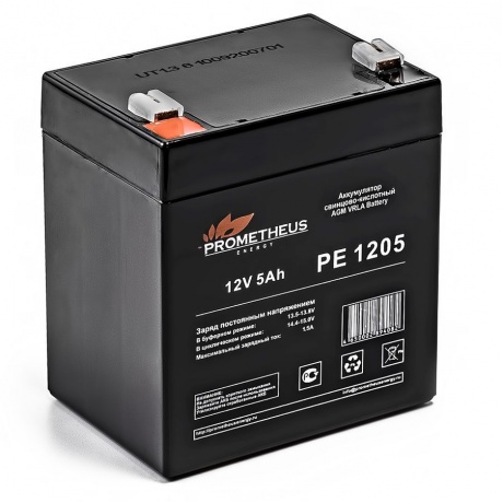 Батарея для ИБП Prometheus Energy PE 1205 12В 5Ач - фото 1