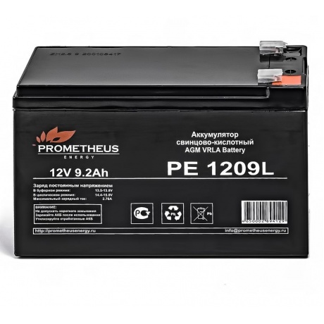 Батарея для ИБП Prometheus Energy PE 1209L 12В 9.2Ач - фото 2