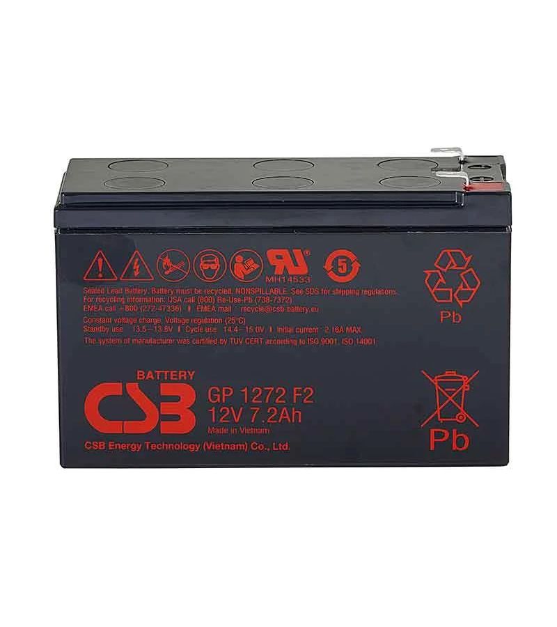 Батарея для ИБП 12V 7Ah CSB GP1272F2 - фото 1
