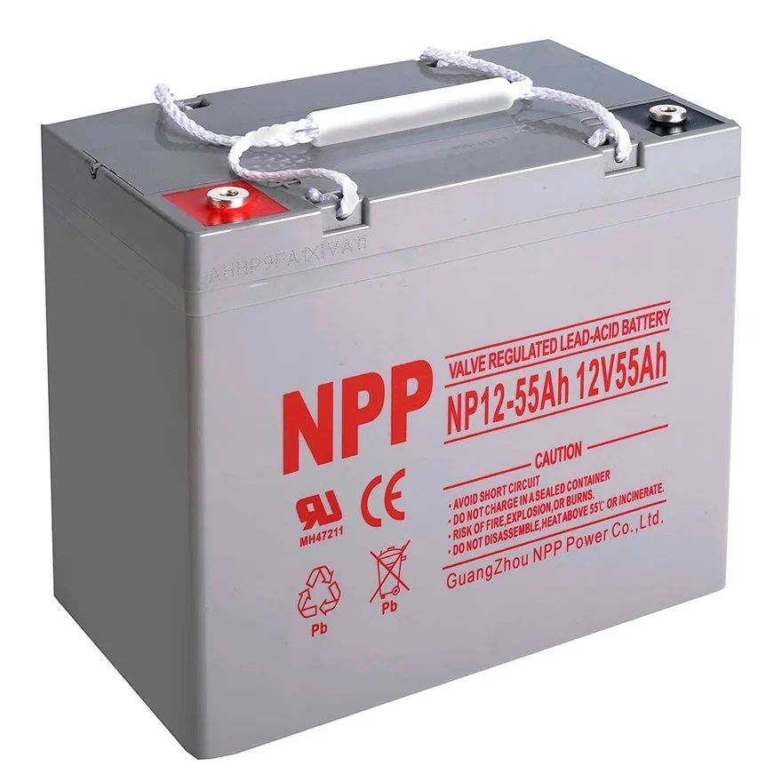 Батарея для ИБП NPP Power NP 12-55 (NP12-55) - фото 1